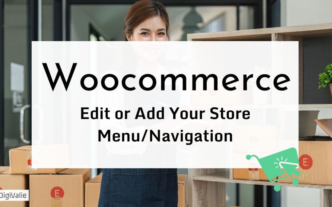 Edit or Add Your Store Menu/Navigation